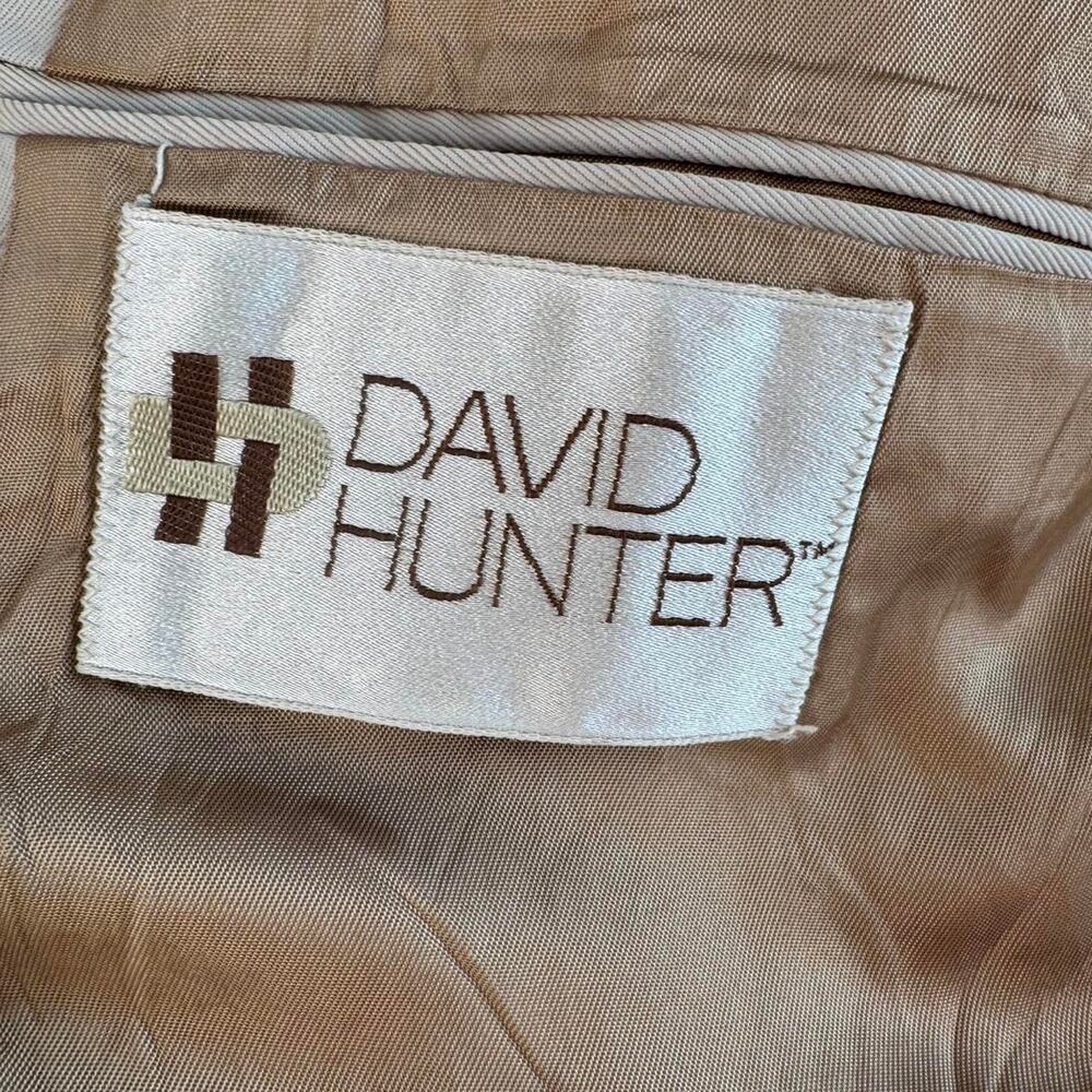Vintage david hunter tan blazer - Picture 3 of 3